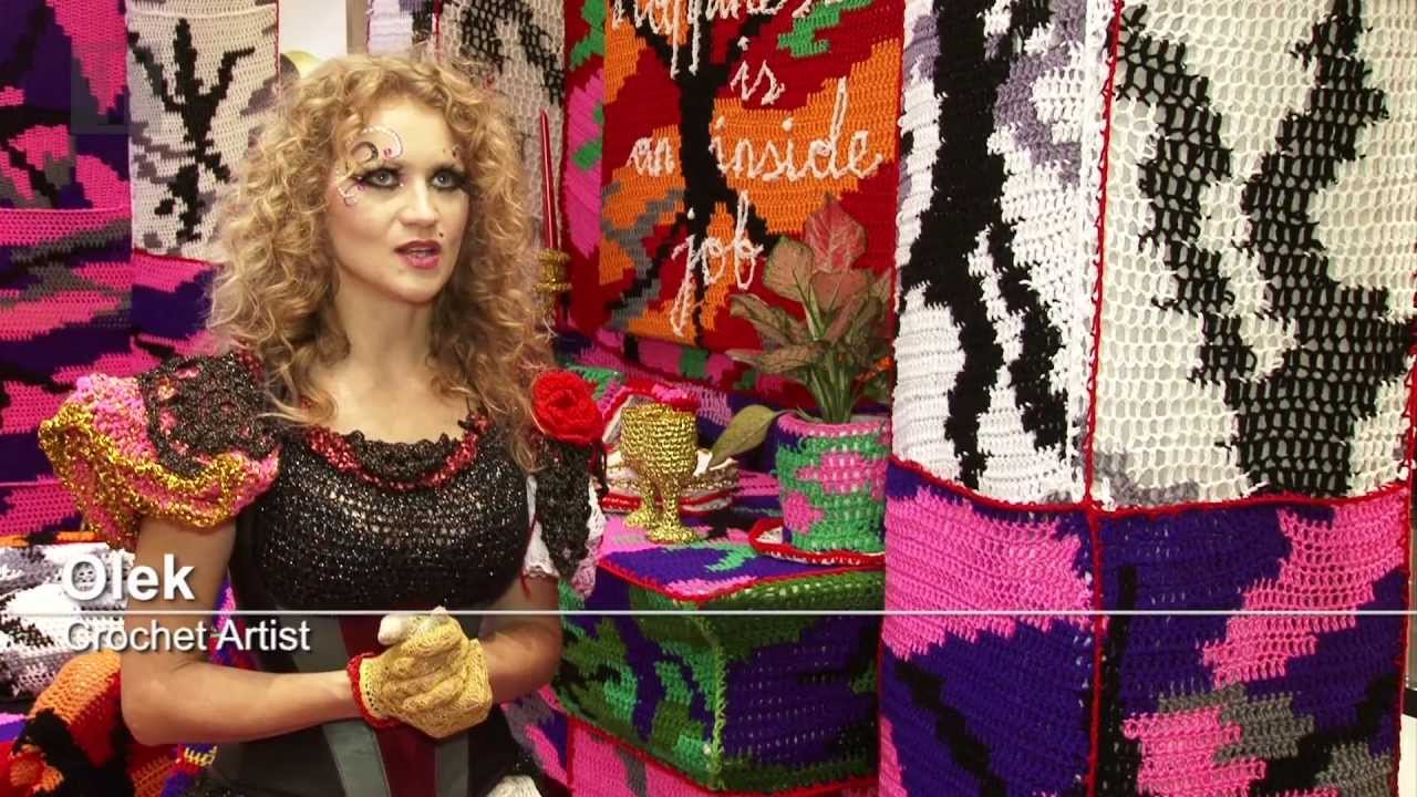 Работы Olek