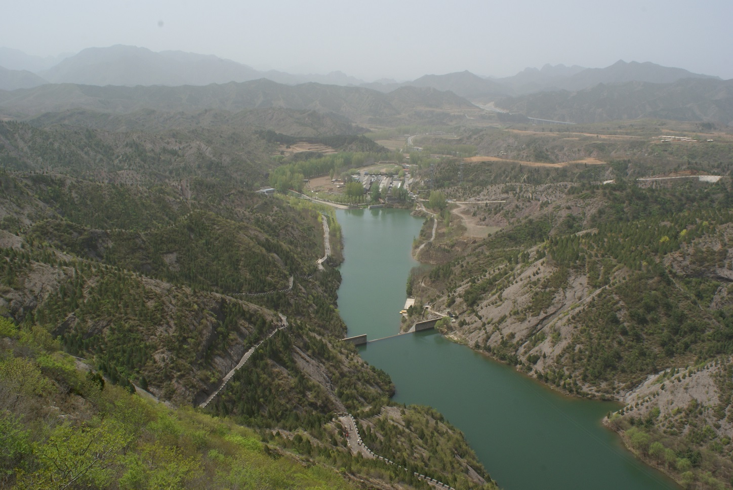 Панорама Сыматай. Великая Стена.