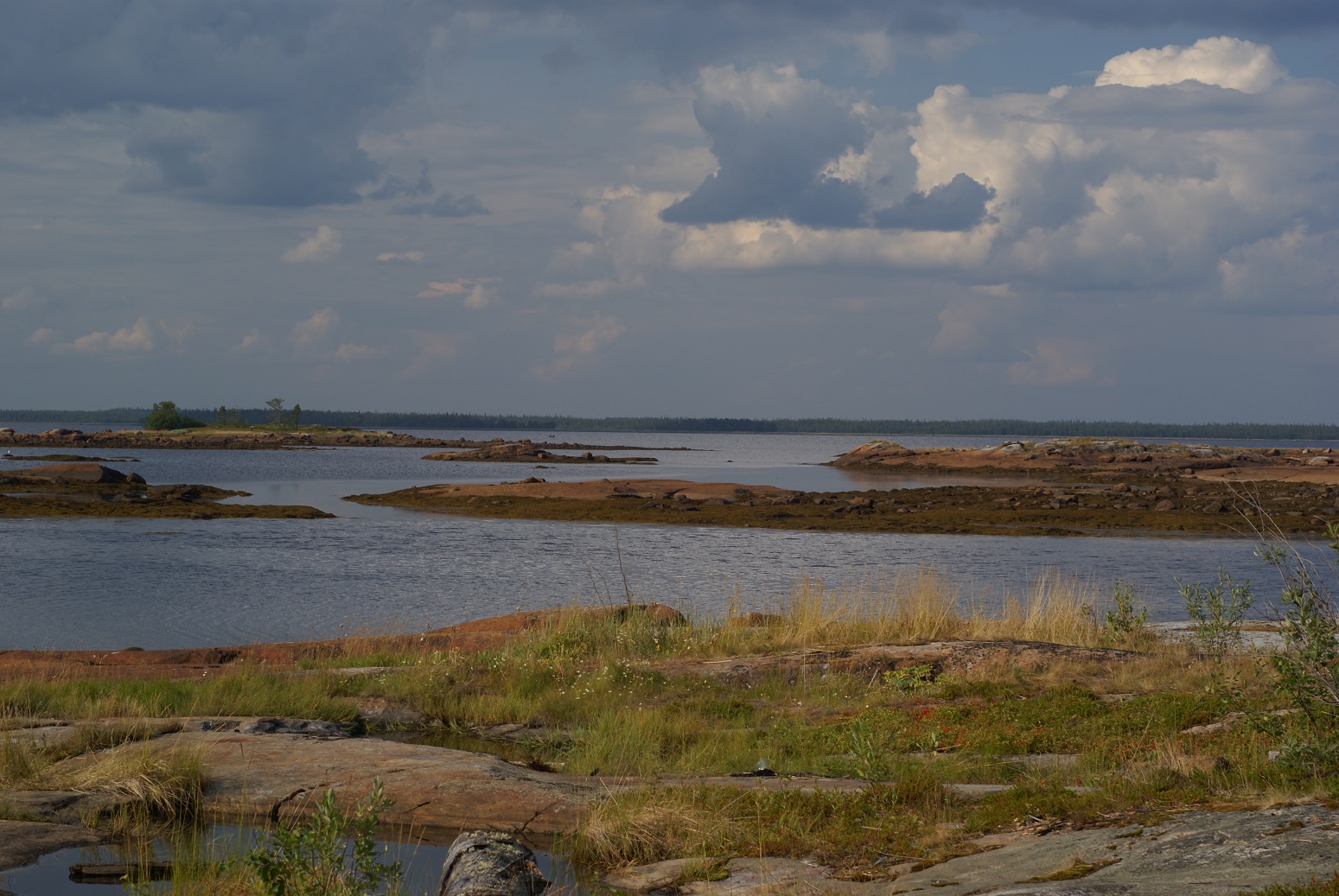 Белое море. Острова.